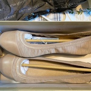 Kim Rogers Oatmeal Colored Flats